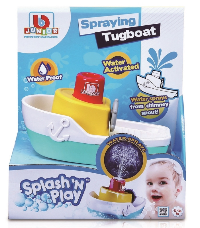 Bur16-89003 SPLASH 'N PLAY - SPRAYING TUGBOAT