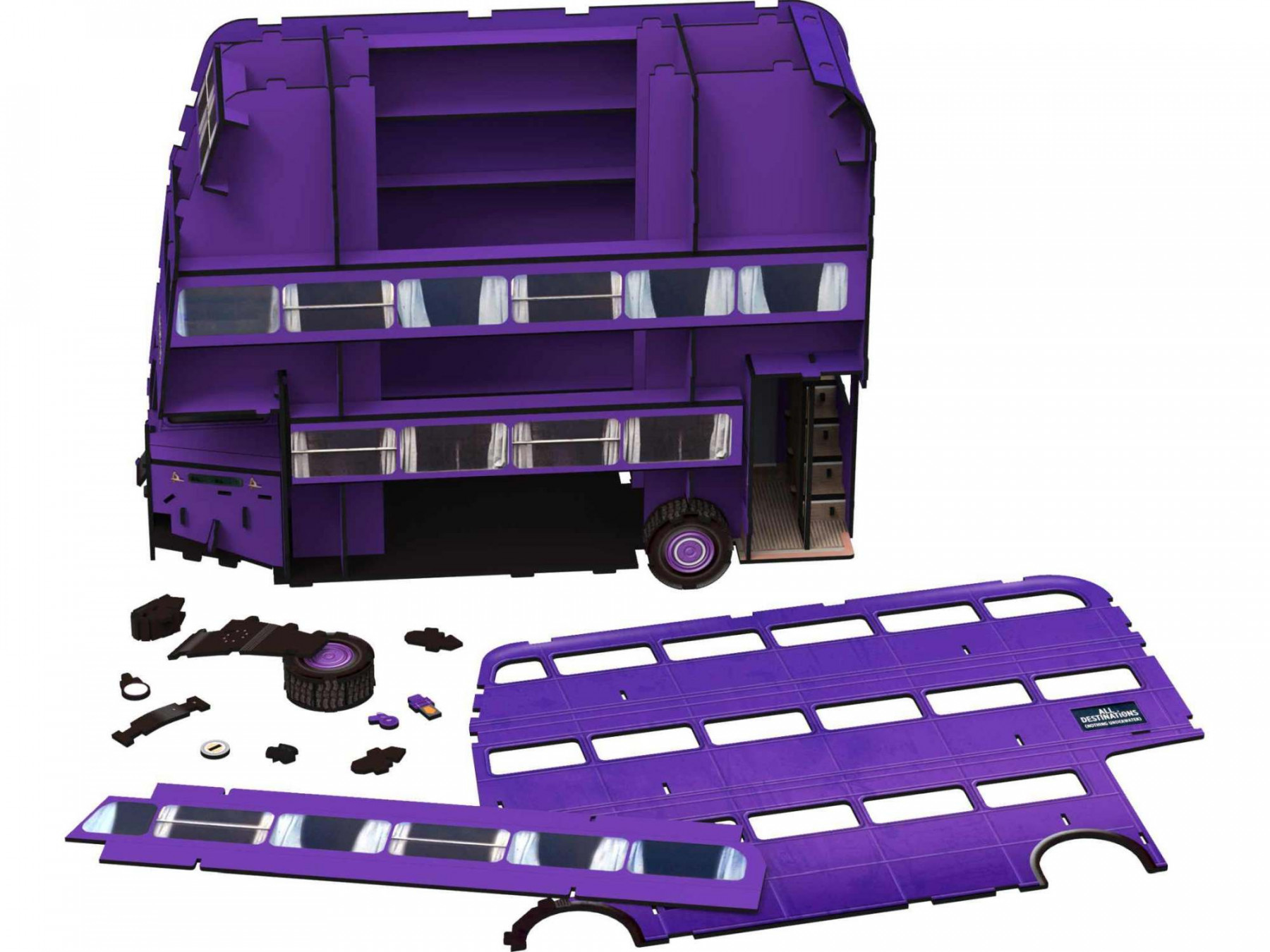 4D51073 HARRY POTTER THE KNIGHT BUS 73PCS/32CM LONG - Image 2
