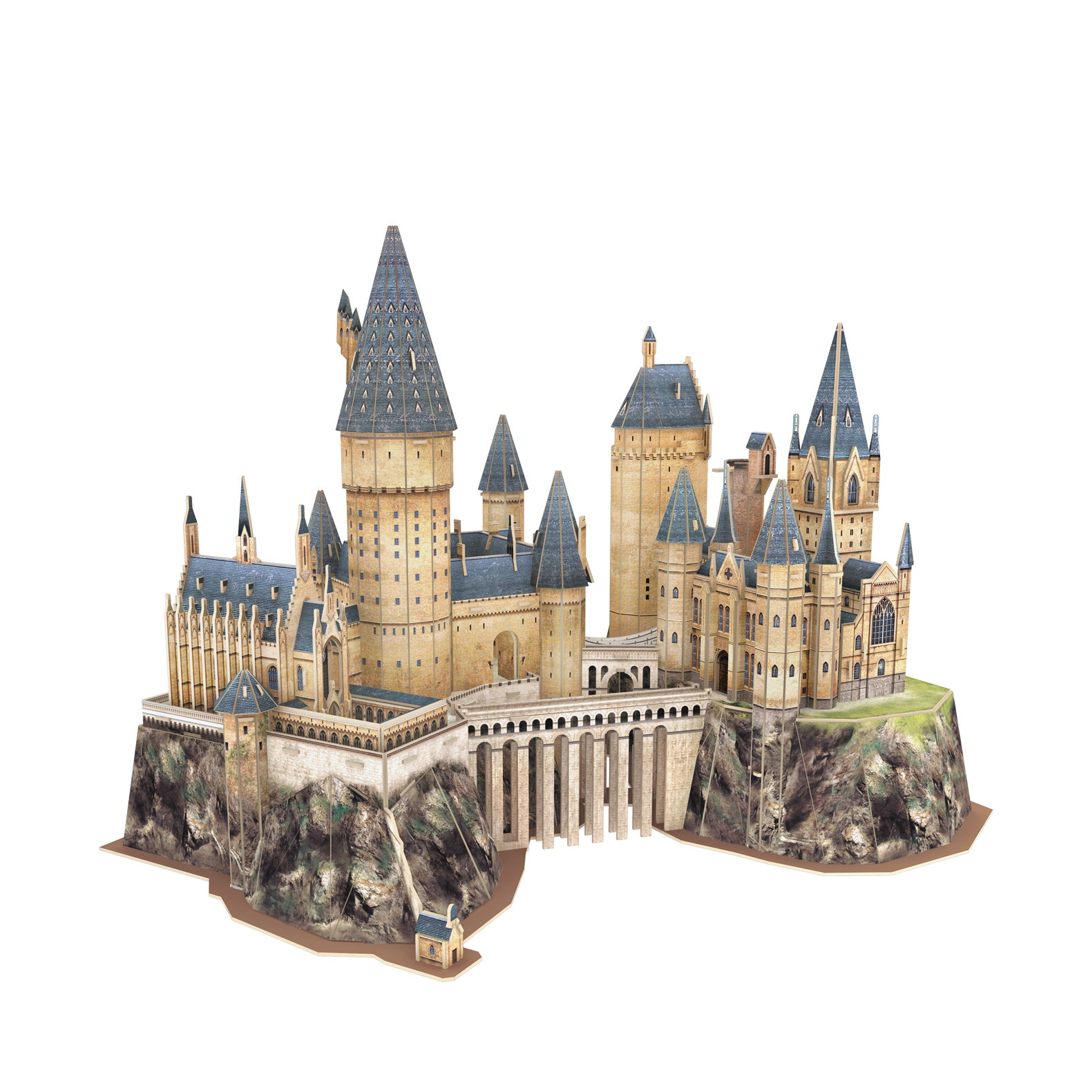 HARRY POTTER HOGWARTS CASTLE 197PCS/27CM TALL 3D PUZZLE - Image 2