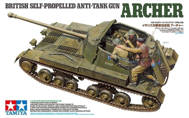 Tam35356 1/35 BRITISH SELF-PROPELLED ANTI-TANK GUN ARCHER - Image 3