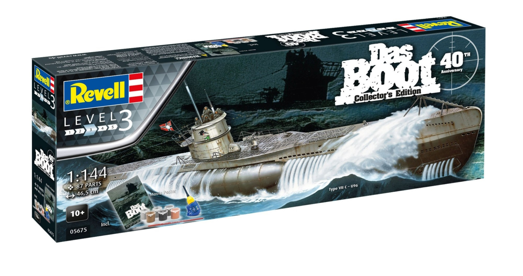 Rev05675 1/144 GIFT SET "DAS BOOT" MOVIE 40 YEARS COLL. - Image 2