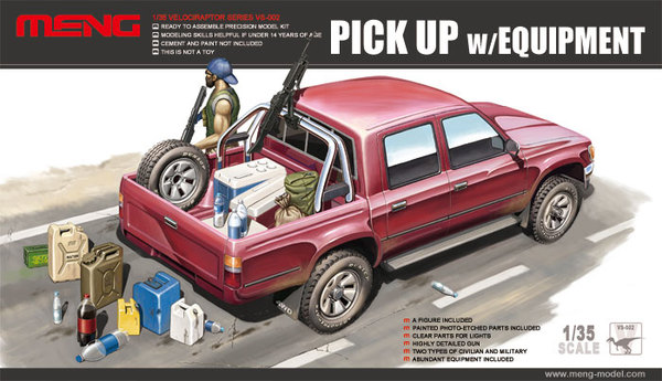 Meng Model VS002 Pick Up with Equipment - Image 2