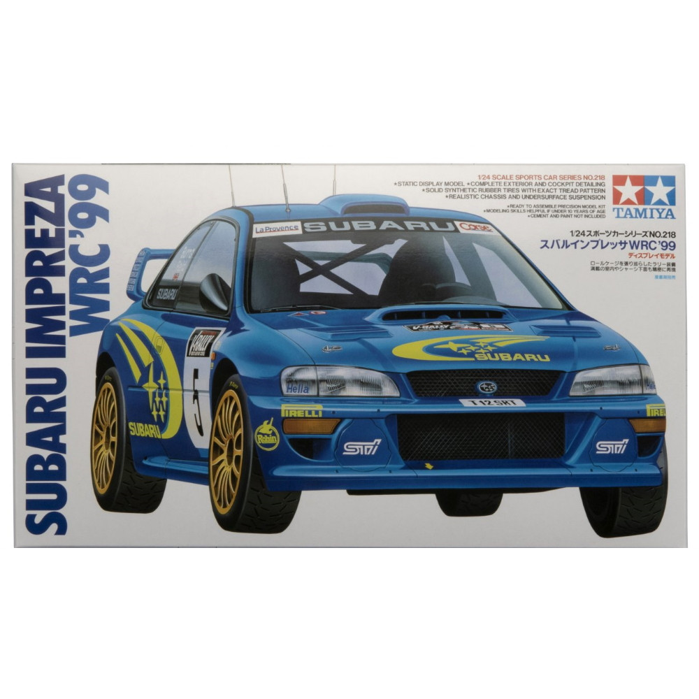Tam24218 1/24 Subaru Impreza WRC 1999 - Image 2